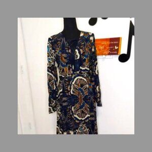 H&M Boho Long-sleeve maxi dress Size 4